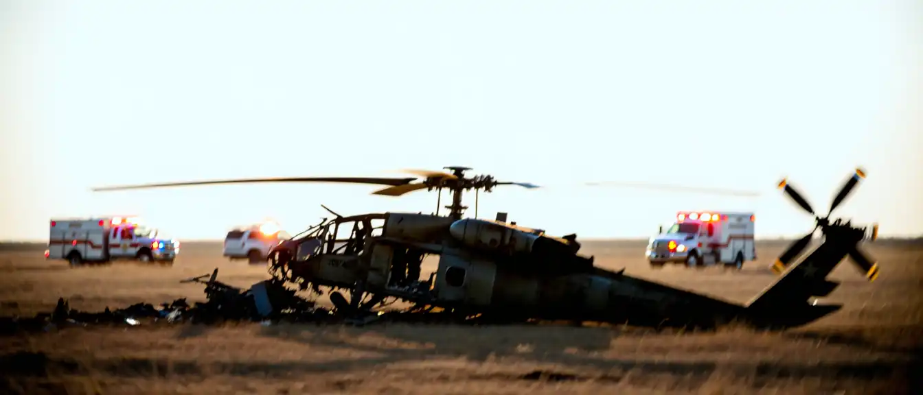 Трагедия в Техасе: ударный вертолет Apache потерпел крушение, погибли двое пилотов