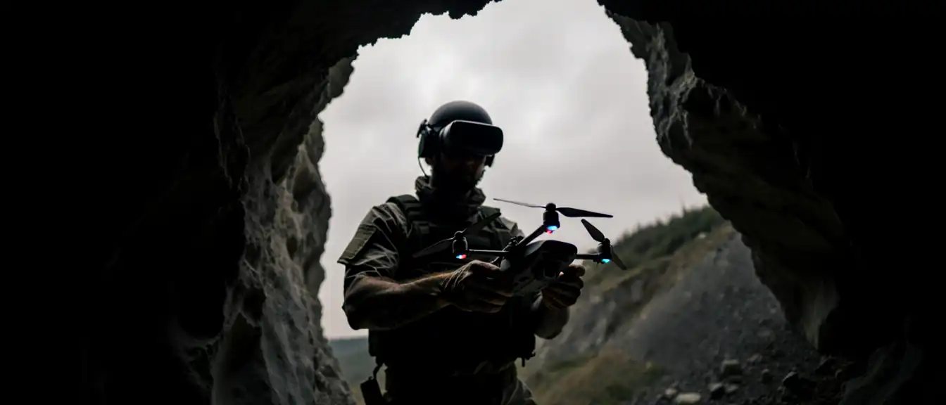 Пещерные ловушки под Славянском: как украинские операторы дронов используют природные укрытия