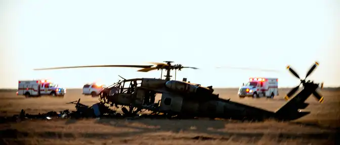 Трагедия в Техасе: ударный вертолет Apache потерпел крушение, погибли двое пилотов