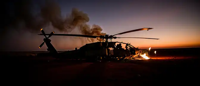 Авария в Техасе: в США потерпел крушение боевой вертолет Apache