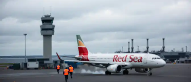 Изменение маршрута рейса Red Sea Airlines из Хургады в Санкт-Петербург из-за закрытия воздушного пространства