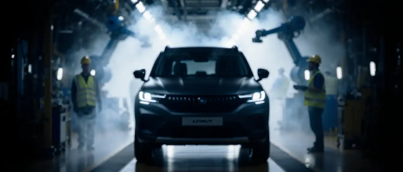 В Тольятти стартовало серийное производство нового кроссовера Lada Azimut